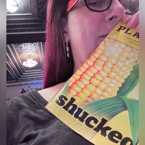 Hand Crafted Corn Earrings Silver Yellow Dangle Pierced Shucked Vegetables - Picture 7 of 7